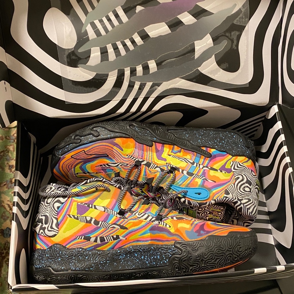 Puma M.E.L.O x Dexter’s Laboratory  Vibrant Multicolor basketball Sneakers